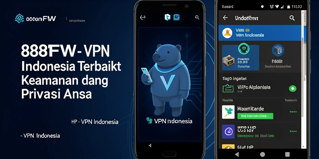 Tampilan antarmuka aplikasi 888FW yang sederhana dan mudah digunakan.