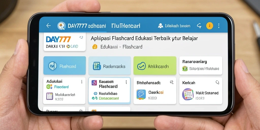 Antarmuka aplikasi DAY777 yang menarik dan fungsional.