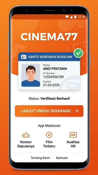 Halaman Resmi Unduh APK cinema77 untuk Android